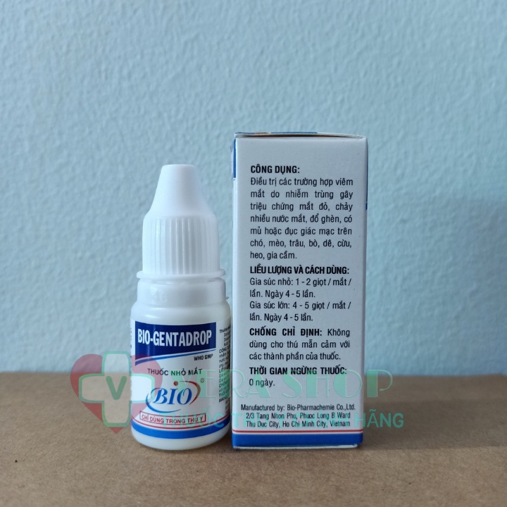 BIO GENTADROP 10ML - Nhỏ mắt