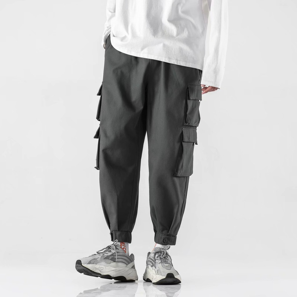 Quần Dài Ống Rộng Phong Cách Âu Mỹ Dành Cho Nam / Size S-3Xl