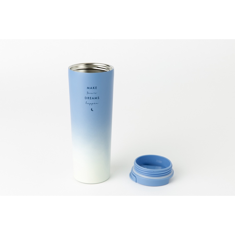 Bình Uống Nước Tumbler ARTBOX Hàn Quốc Màu Xanh Dương Gradient Xinh Xắn 450ml