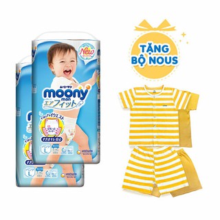 Combo 2 Gói Tã Quần Moony XXL26