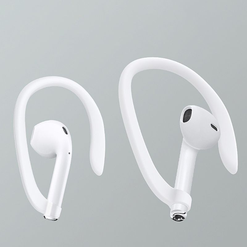 Cặp móc tai bằng silicon chống thất lạc thích hợp cho Airpods 1/ 2/ Pro