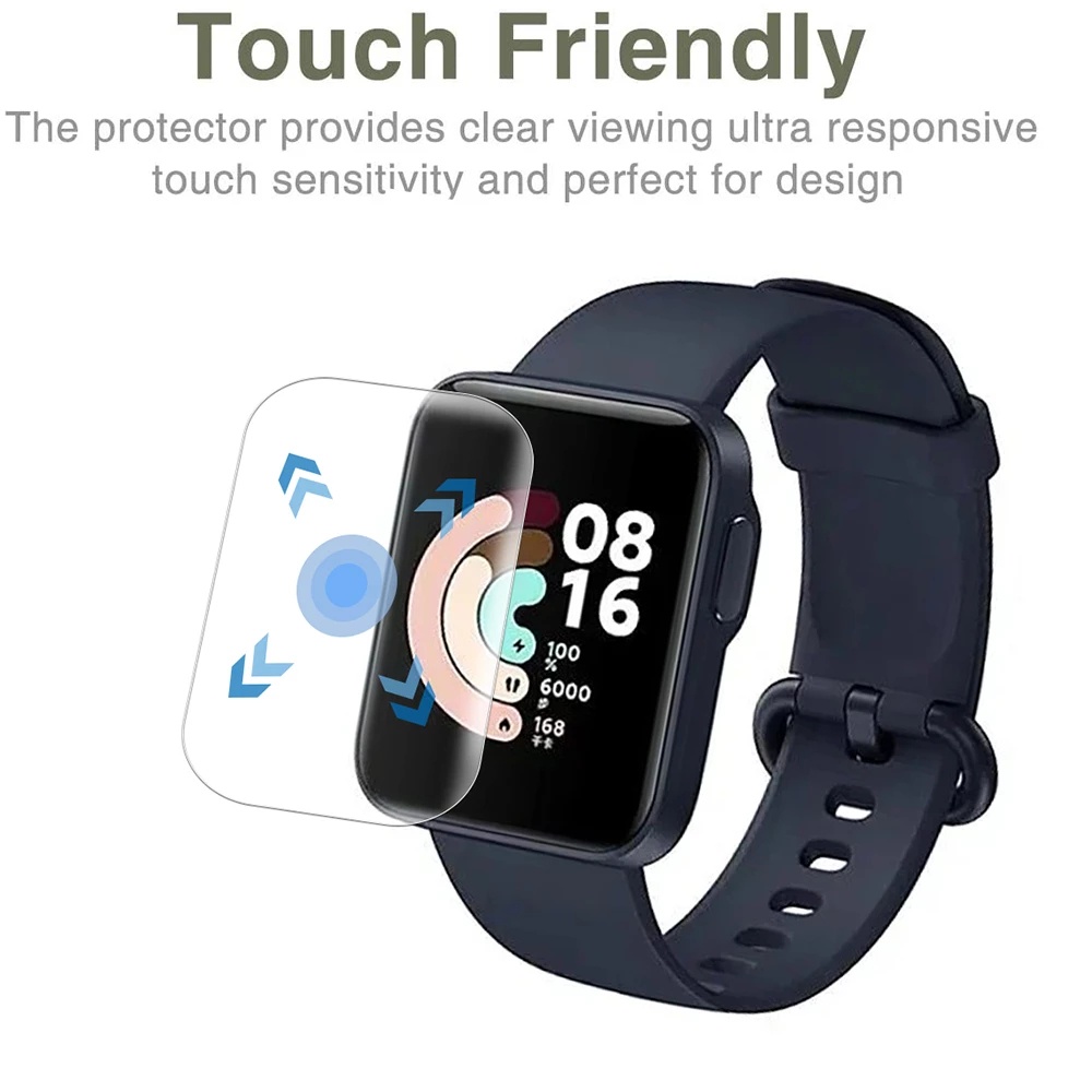 Kính Cường Lực Toàn Màn Hình Chống Trầy Cho Xiaomi Redmi Watch 2 Lite