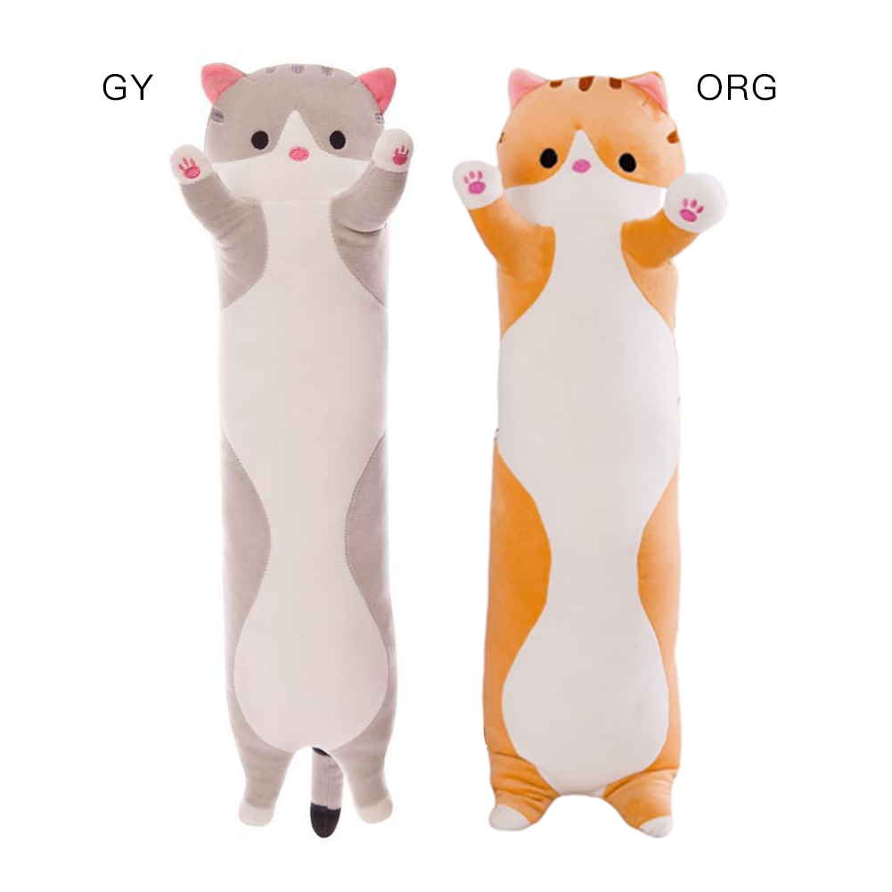 Gối ôm nhồi bông hình mèo đáng yêu