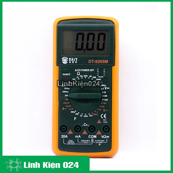 Đồng hồ vạn năng Chính hãng Best 9205M ( Đã Có Pin )