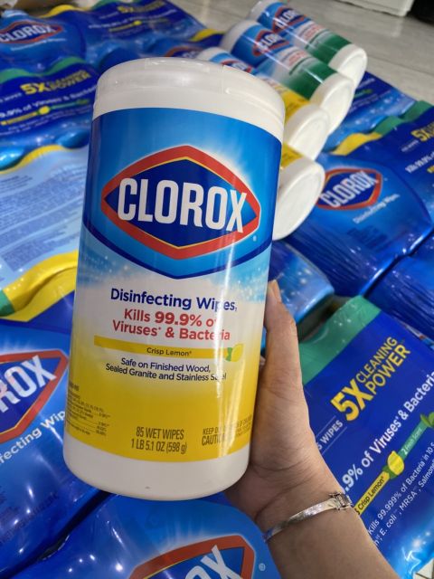 Khăn giấy ướt khử trùng đa năng Clorox 581g - Mỹ