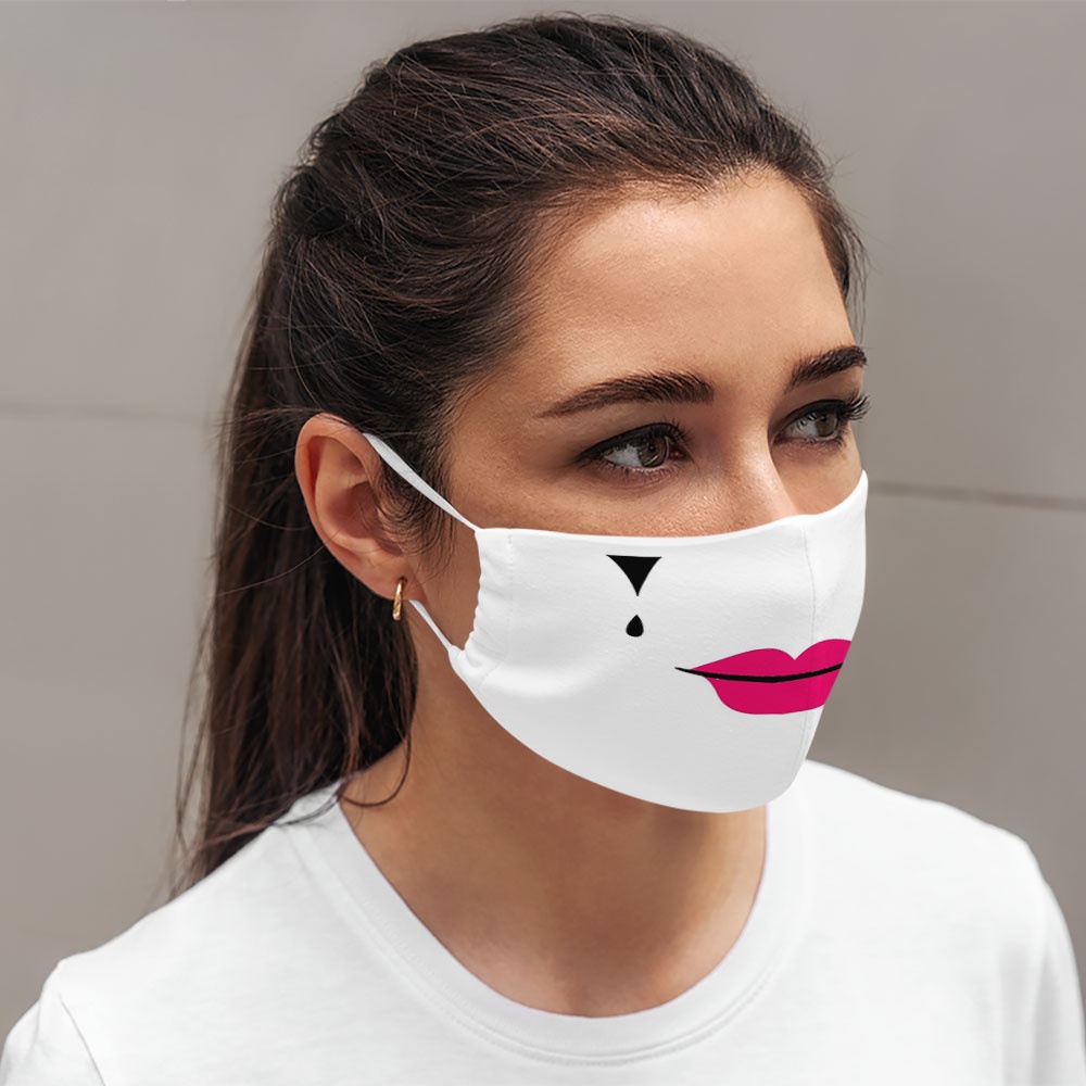Khẩu trang vui nhộn cute cho bé đáng yêu thú cưng hoạt hình Hình Vẽ DRAWN CARTWELL ngăn bụi mịn dày 2 lớp phòng ô nhiễm