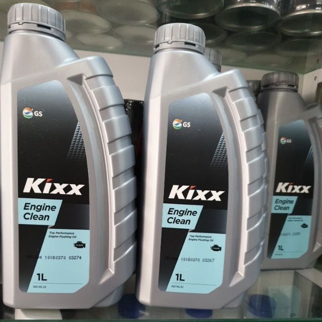 [Dầu Súc Rửa Động Cơ] Kixx ENGINE CLEAN – 1L - Hàng nhập khẩu Hàn Quốc