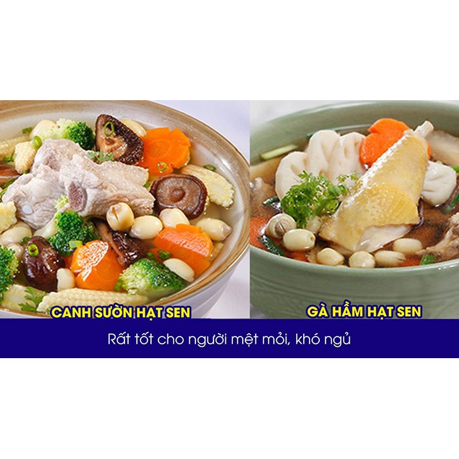 1kg Hạt Sen Khô Sấy Sạch - Nông Sản Quê