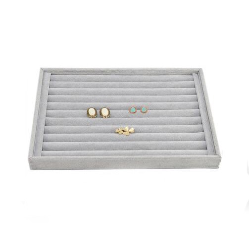 Khay Đựng Trang Sức Chất Liệu Nhung Thời Trang Tiện Dụng