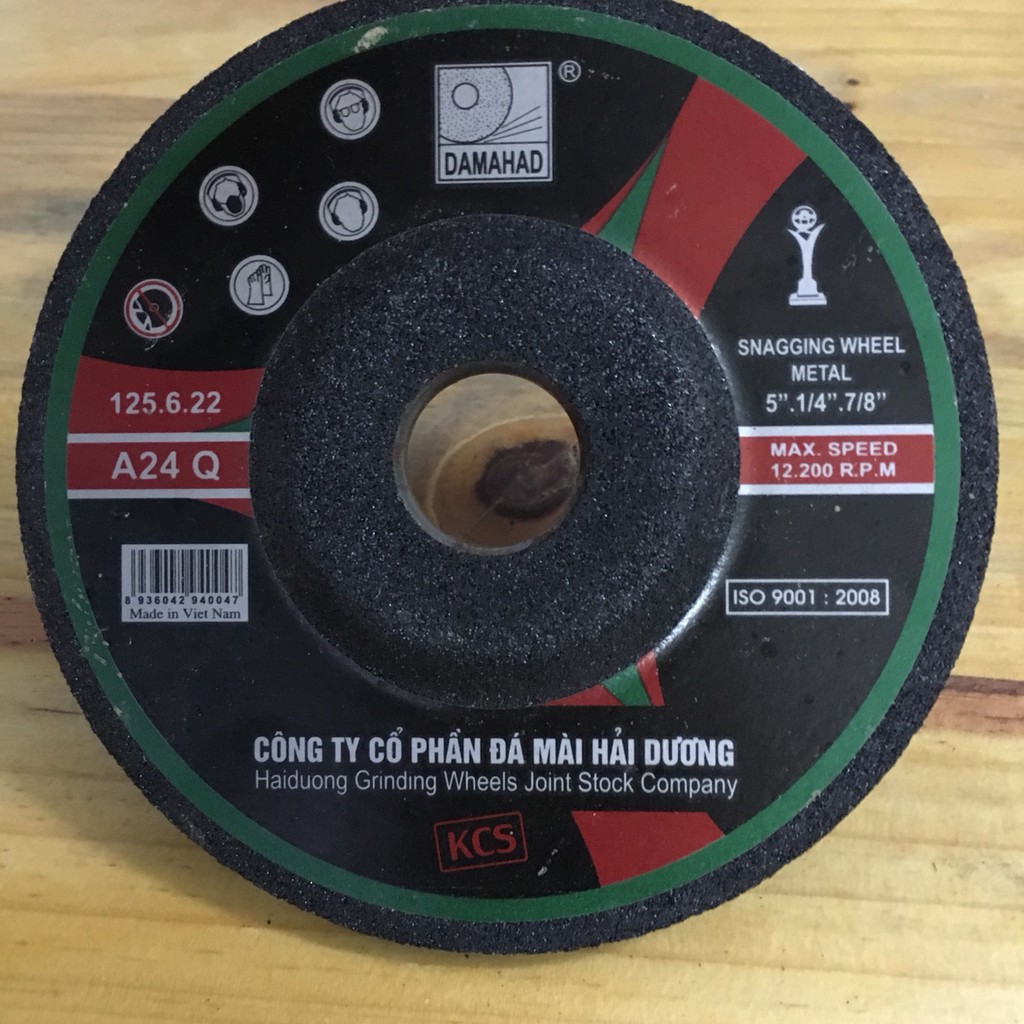 Combo 5 viên đá mài Hải Dương 125x6x22mm