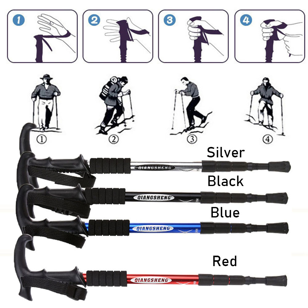 Gậy leo núi 53cm - 110cm 4 màu chất lượng cao