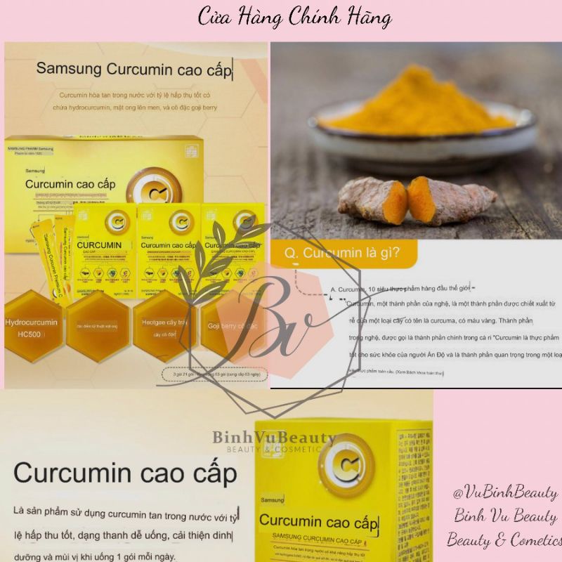 NGHỆ NANO CAO CẤP SAMSUNG CURCUMIN PREMIUM