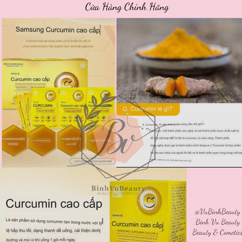 NGHỆ NANO CAO CẤP SAMSUNG CURCUMIN PREMIUM