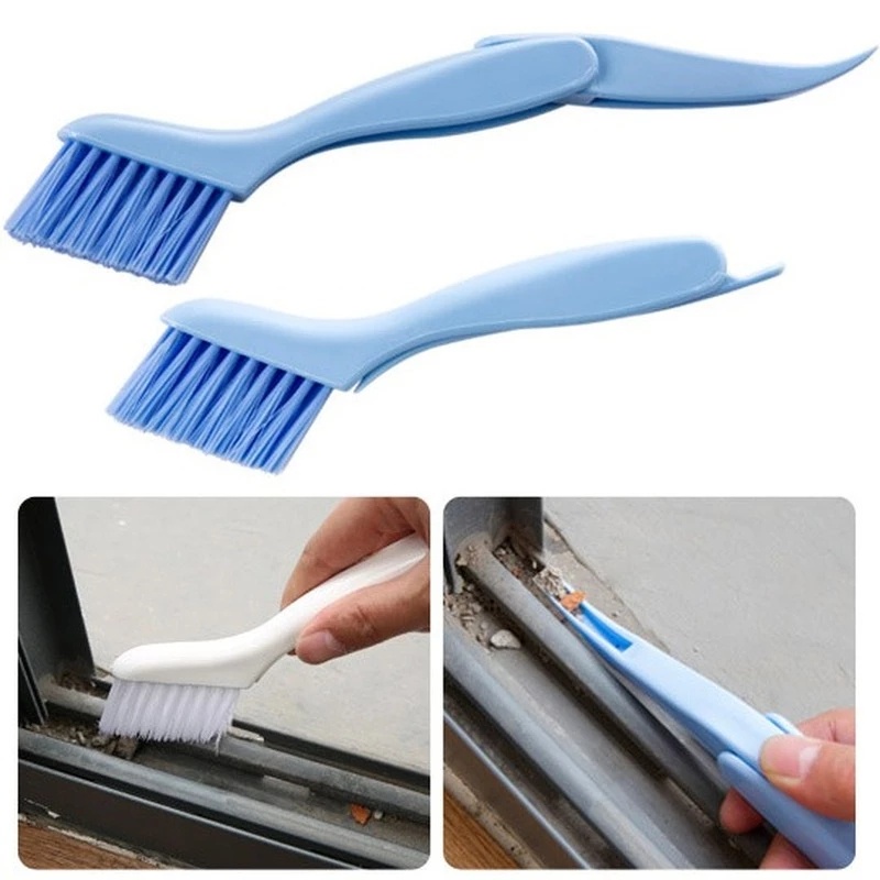 Cọ Vệ Sinh Khe Cửa Sổ/Rảnh Cửa Sổ Đa Năng 2 Trong 1 Tiện Dụng