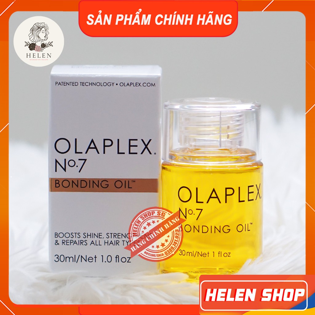 Olaplex No7 Tinh Dầu Dưỡng Tóc Olaplex Số 7 Freeship Phục Hồi Tóc Hư Tổn, Dưỡng Tóc, Tạo Kiểu, Sửa Chữa Tóc Chính Hãng