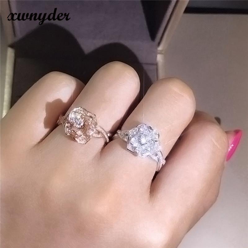 Nhẫn Hình Hoa May Mắn Đơn Giản Sáng Tạo Thời Trang Hàn Quốc