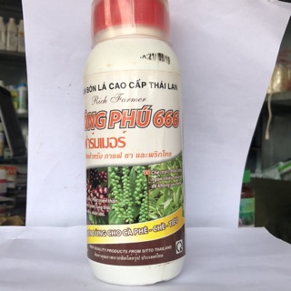 Phân bón lá cao cấp thái lan: nông phú 666