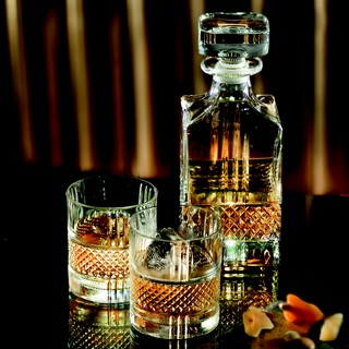Bình vuông pha lê ý rcr brillante 850ml