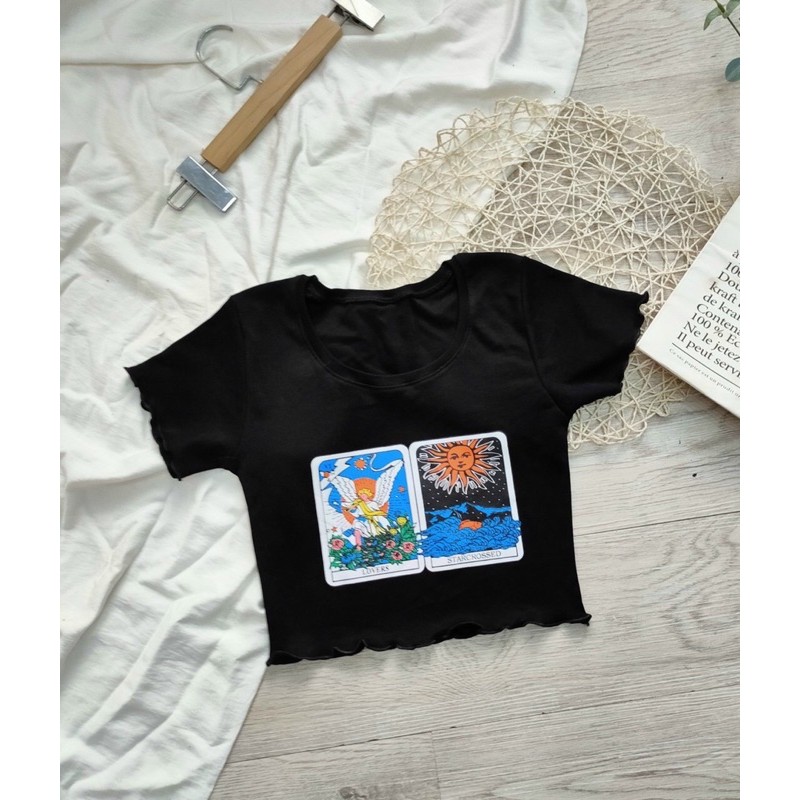 [Mã FAMAYWA giảm 10K đơn 50K] Áo croptop body mặt trời, ảnh thật chụp sàn | BigBuy360 - bigbuy360.vn