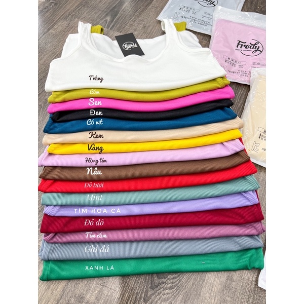 Áo ba lỗ sát nách cổ U thun tăm dư xịn A705