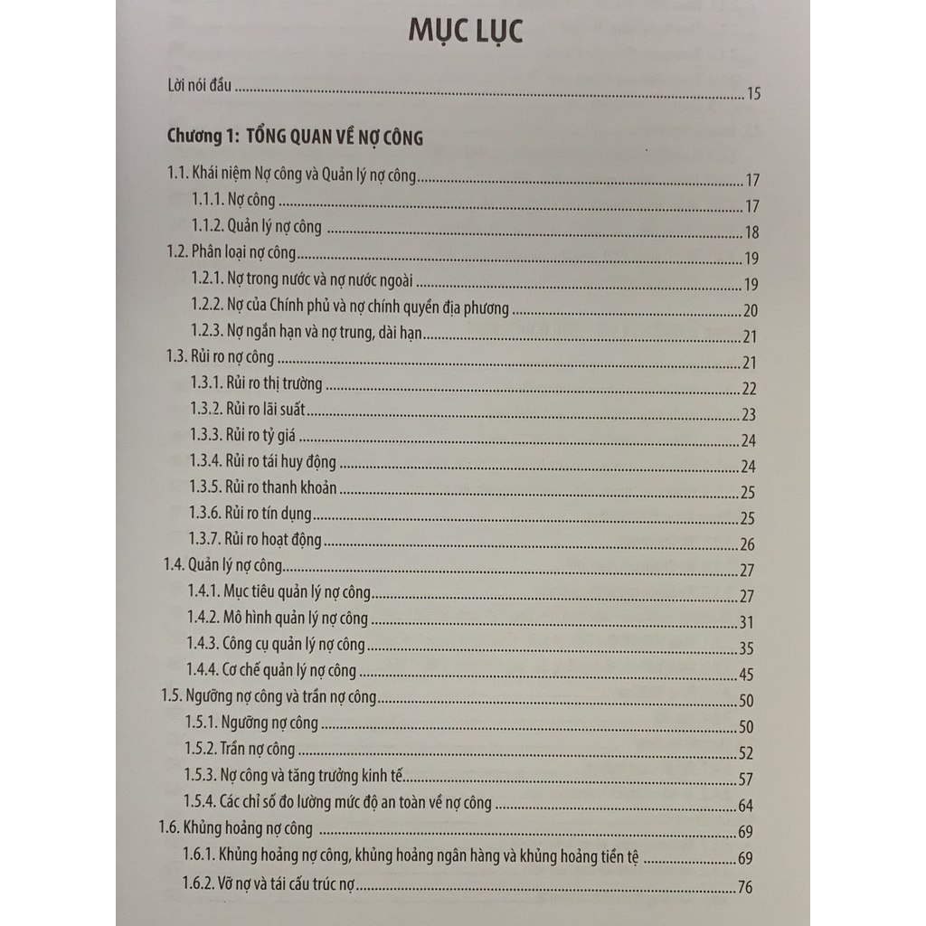 Sách - Quản Lý Nợ Công Ở Việt Nam