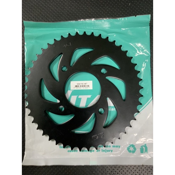 NHÔNG DĨA GSX-R150R-GSX S150 DĨA 43T 44T 45T 46T 47T 48T 50T NHÔNG 13T 14T 15T 16T chuẩn 428 VITAL HÀNG NHẬP THÁI LAN