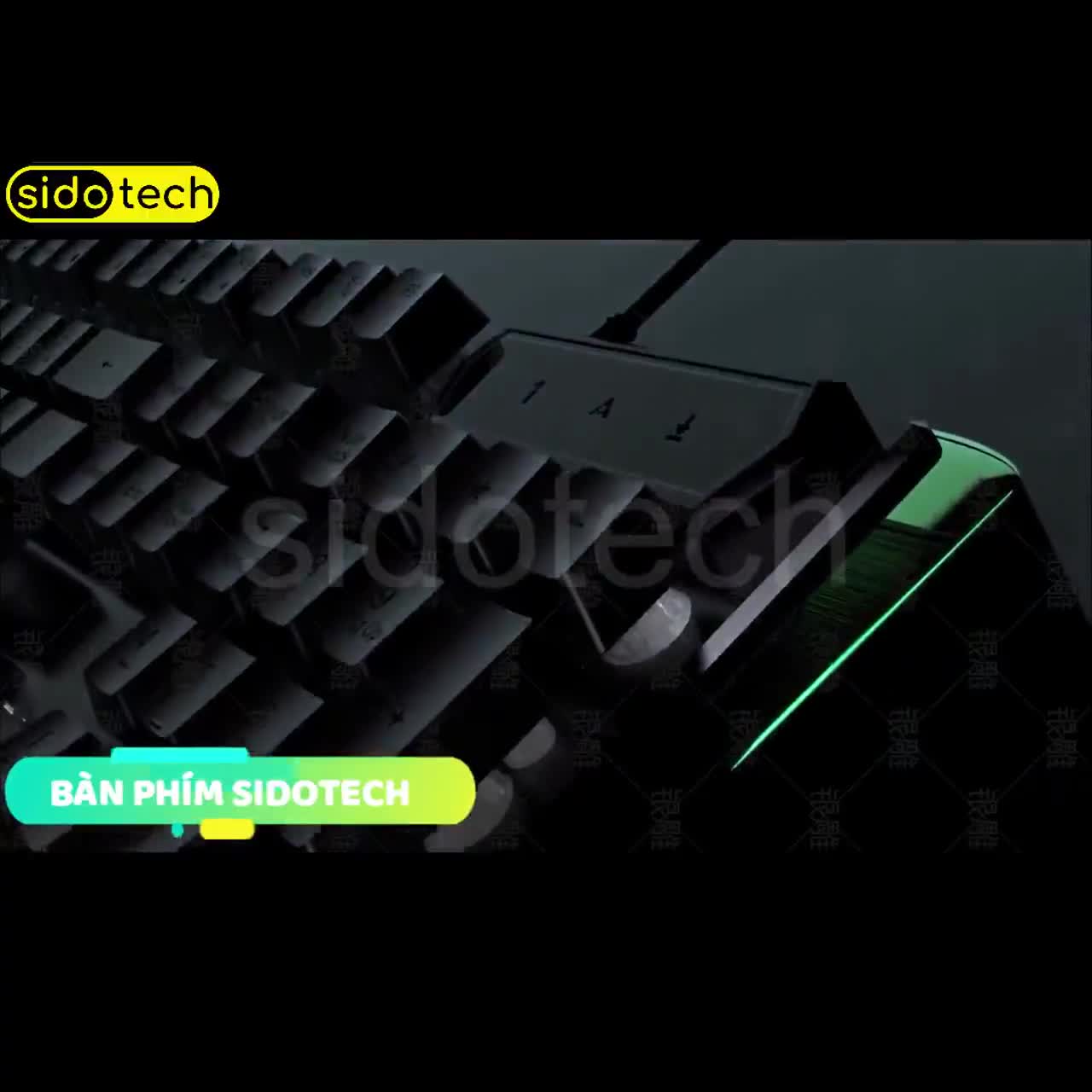 Bàn Phím Máy Tính Gaming Led RGB SIDOTECH LDK V4 Pro Có Dây Chống Nước Chuyên Chơi Game Máy Tính Esport - Chính Hãng | BigBuy360 - bigbuy360.vn