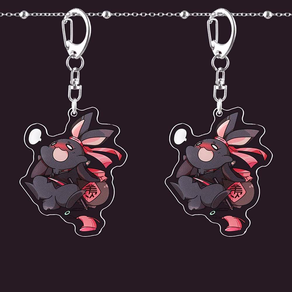 Móc Chìa Khóa acrylic Họa Tiết Hoạt Hình Demonic Wuxian Đáng Yêu