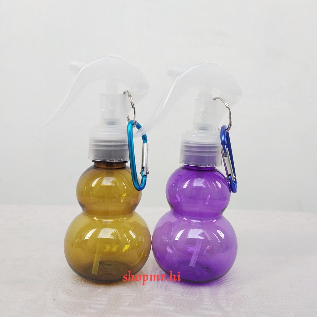 Bình xịt hồ lô móc khoá phun sương tiện ích chứa dung dịch sát khuẩn