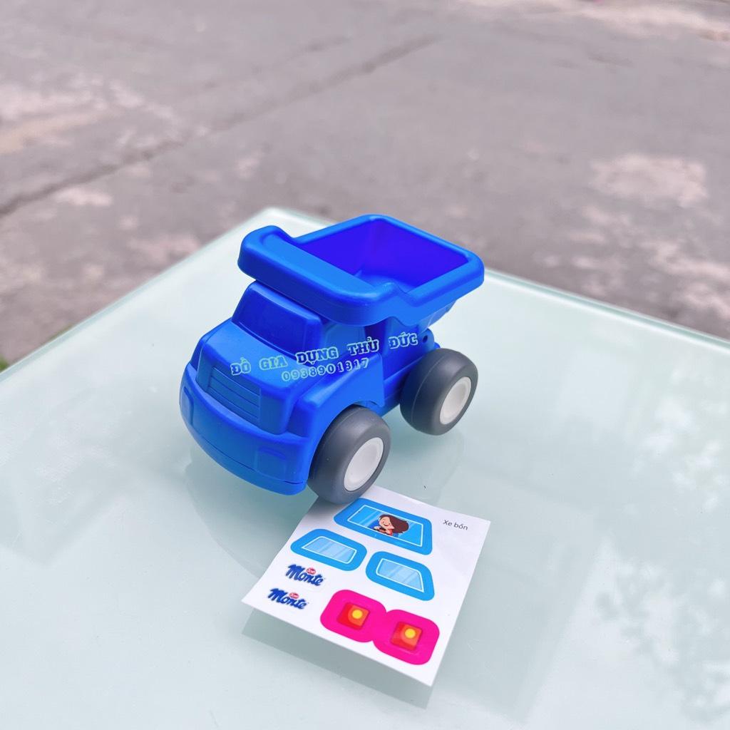 1 chiếc Xe mini chạy trớn Monte cho bé nhựa dày và chắc chắn