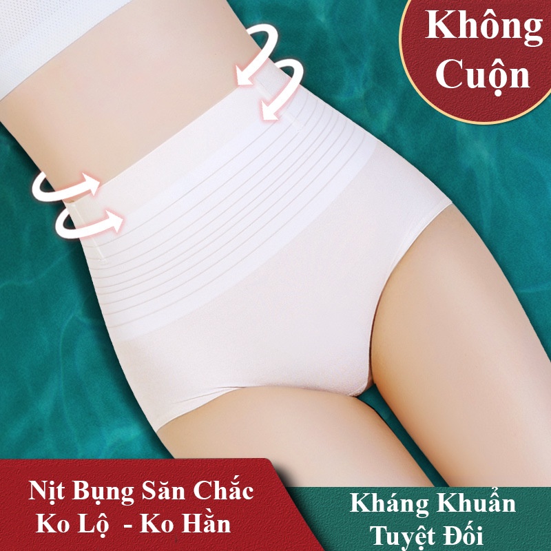 Quần Lót Nữ - Quần Gen Nịt Bụng Định Hình Chất Su Lạnh 3D Chống Cuộn - Gen Su 887