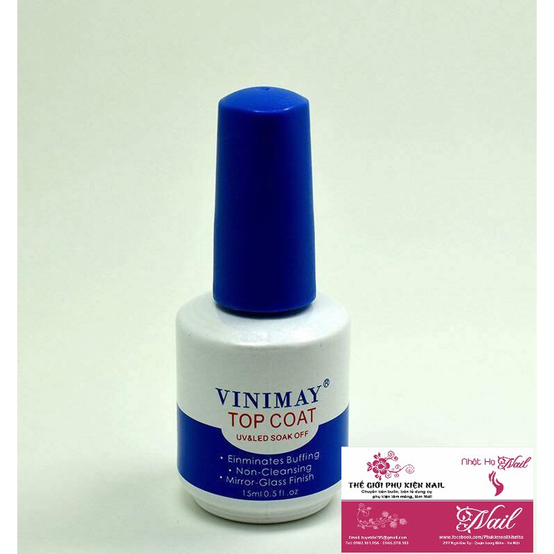 TOP COAT VINIMAY CHÍNH HÃNG - TOP PHỦ BÓNG CHUYÊN DỤNG