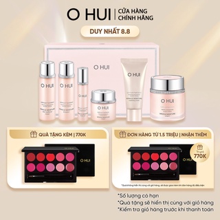 Bộ dưỡng ẩm mịn mượt căng sáng da OHUI Miracle Moisture Cream Special Set