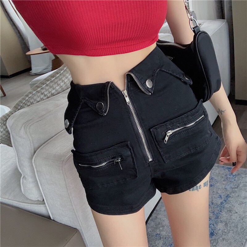 quần short kaki lưng gập lạ mắt siêu xinh