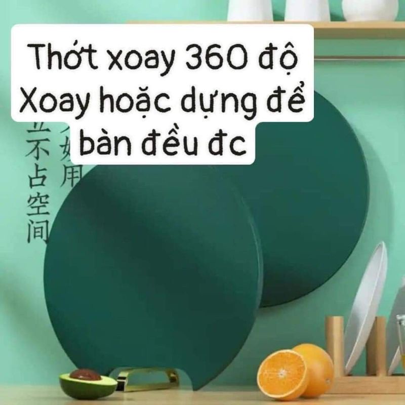 THỚT XANH XOAY 360 ĐỘ CHỐNG NƯỚC