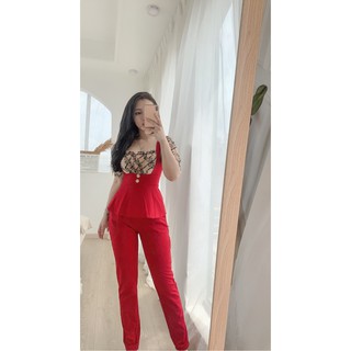 Set Đồ Bộ Nữ Tay Phồng Sang Trọng