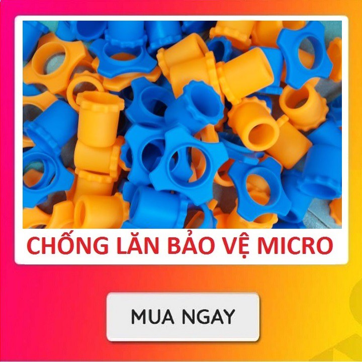 (RẺ VÔ ĐỊCH) Cao su Chống lăn Micro - 2 cái dùng cho 1 micro