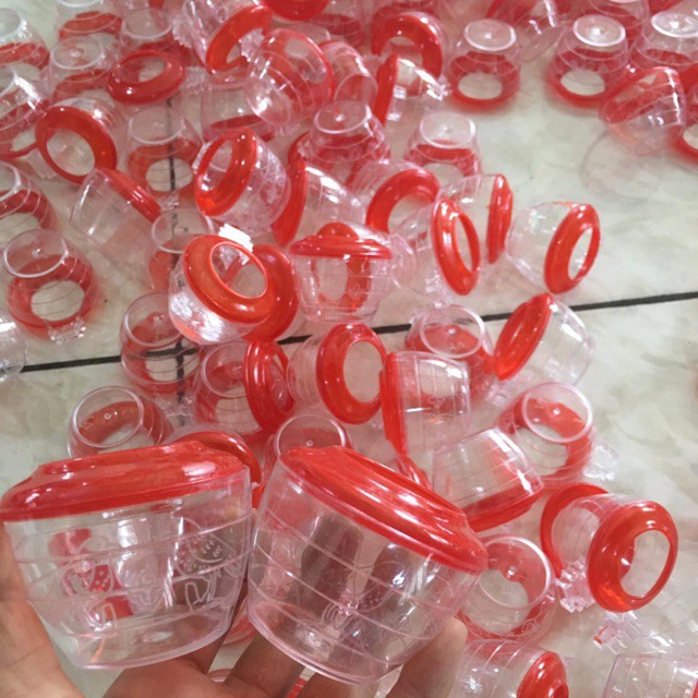 Cóng Ăn Cho Chim Khuyên, Mi, Chào Mào, Chích Chòe, Cu Gáy Cóng Ăn Nhựa Cho Chim Ăn, Uống Nước Giá Rẻ, Bền Đẹp
