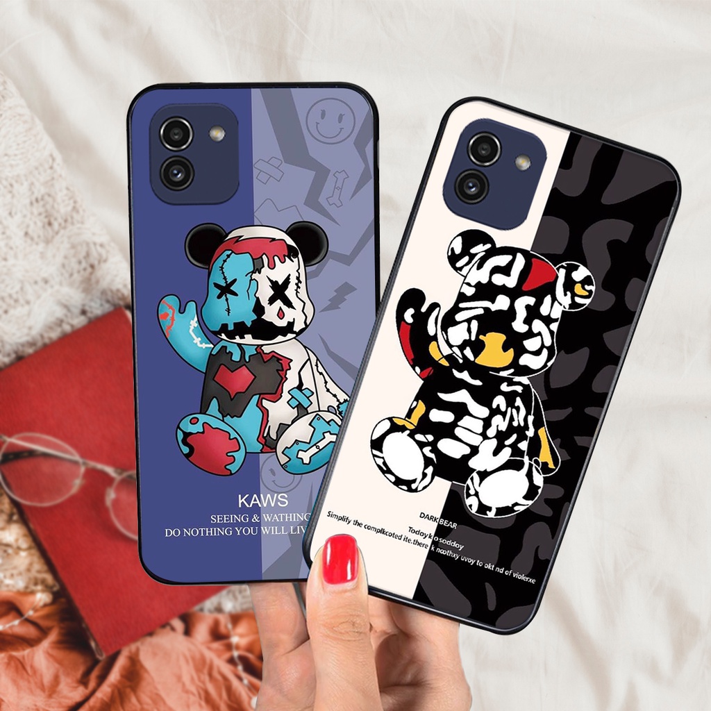 Ốp lưng Samsung A03- Samsung A03 Core -Samsung A03S mẫu bearbrick cực đẹp giá siêu rẻ