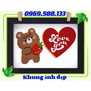 Khung ảnh cỡ 40x50 cm, mặt bằng mica loại đẹp,.,