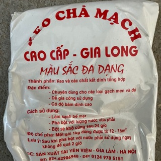 Keo chà mạch ( xi măng trắng)
