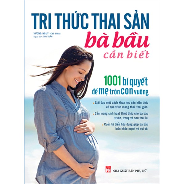 Sách thật - Tri thức thai sản bà bầu cần biết