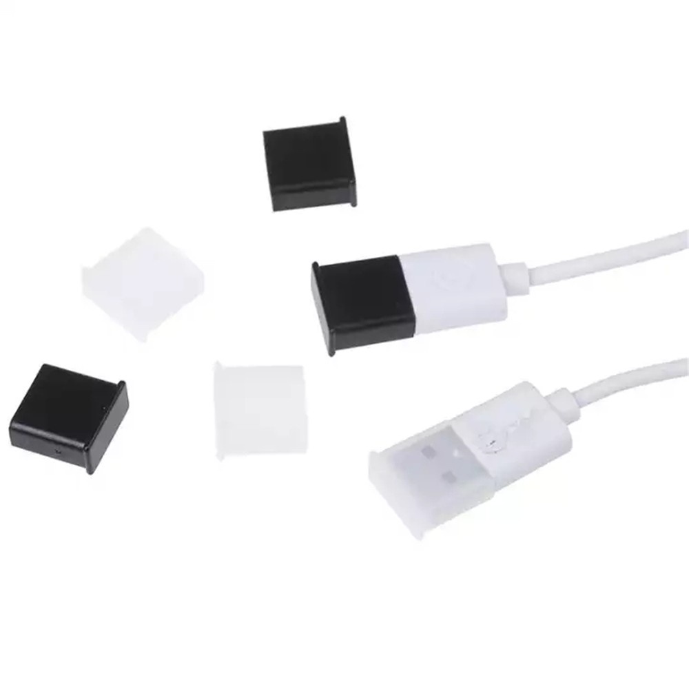 Set 10 nắp nhựa bảo vệ cáp sạc usb 2.0 3.0 chất lượng