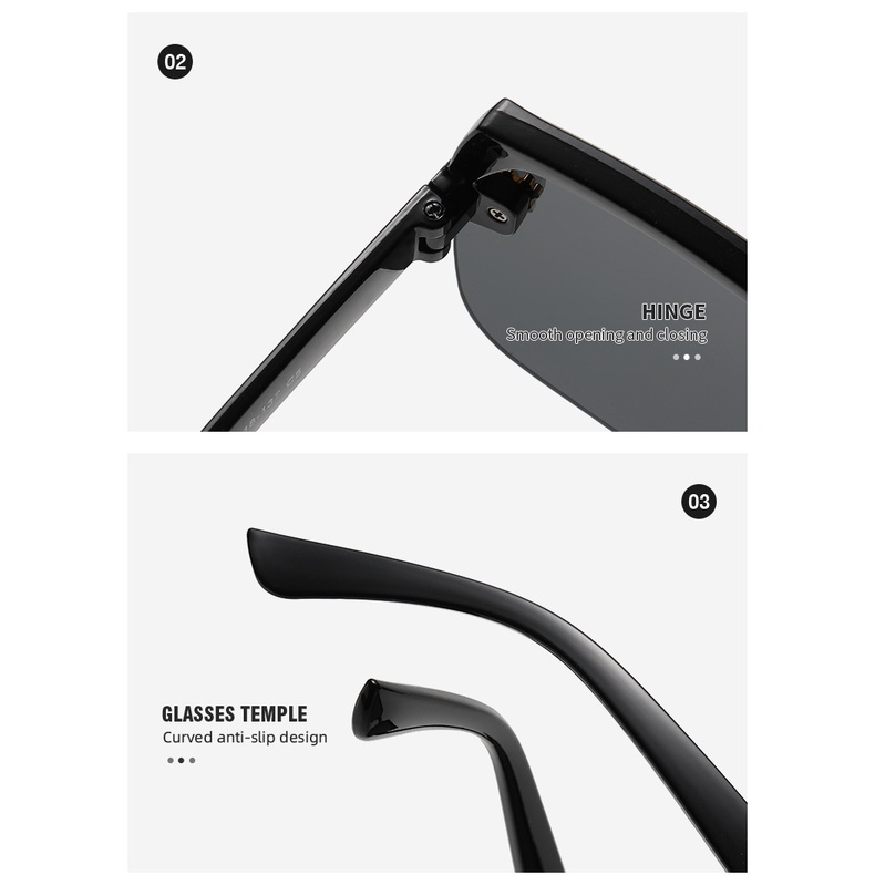 Kính râm gọng đa giác không viền nhiều màu tùy chọn phong cách thời trang cho nam và nữ