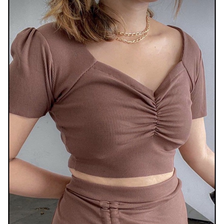 Chất Liệu Sườn Cao Cấp Dinda top ~ Phong Cách Hàn Quốc / | BigBuy360 - bigbuy360.vn