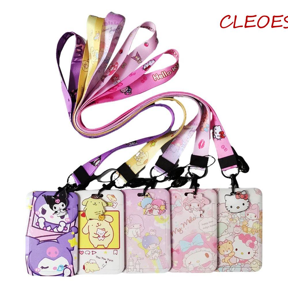 Ví Đựng Thẻ Họa Tiết Hoạt Hình Kuromi Kt Melody Dễ Thương