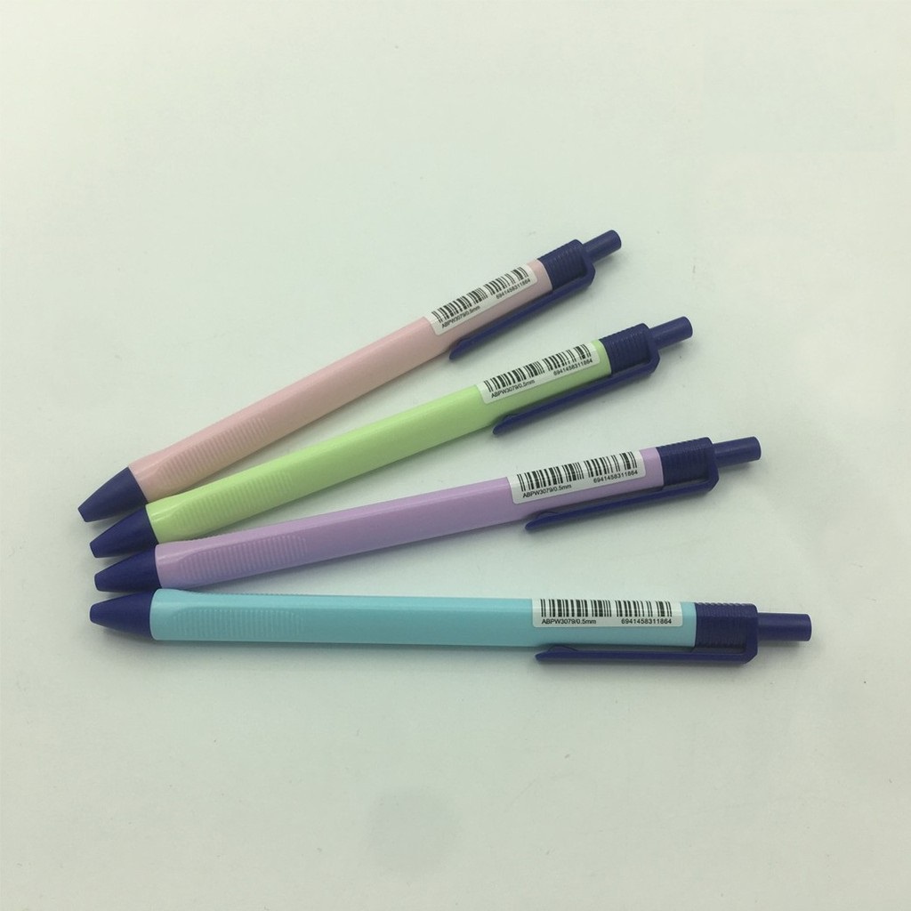 Bút bi M&G TR1S ABPW3079 nét 0.5mm - Thân nhiều màu sắc