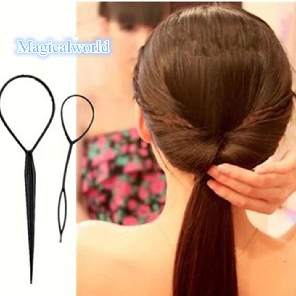 Dụng cụ tạo kiểu tóc đuôi ngựa DIY chuyên nghiệp tiện lợi đa năng