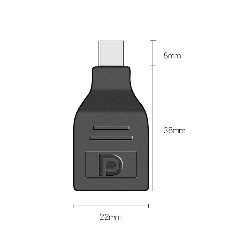 Đầu chuyển Mini Displayport ra Displayport - Jinghua S124