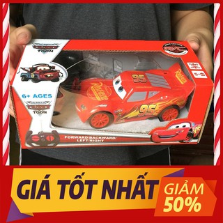 ✅FREESHIP 50K✅ Đồ Chơi Xe MacQueen Điều Khiển Từ Xa Di Chuyển Siêu Tốc, Đèn Pha Sáng, Màu Cam Cao Cấp